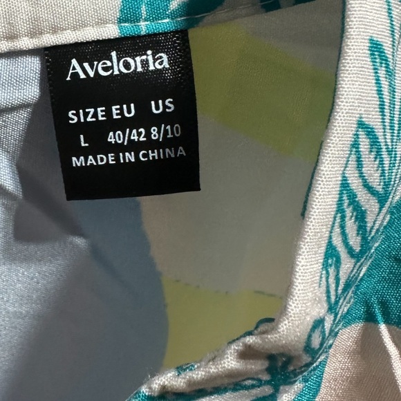 Multicolor Abstract Mini Dress - Picture 4 of 5